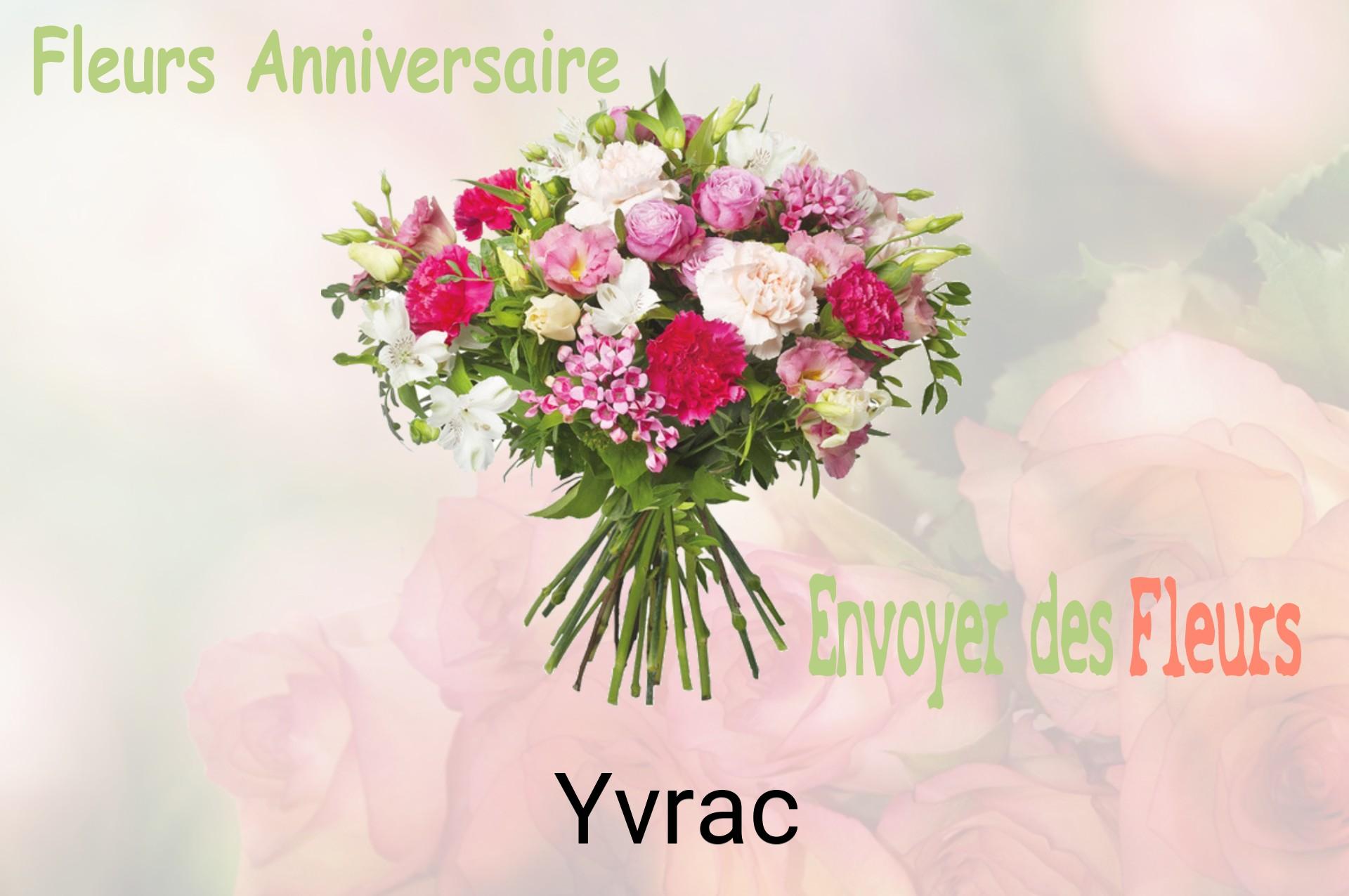 Bouquet de fleurs d’anniversaire livré à Yvrac